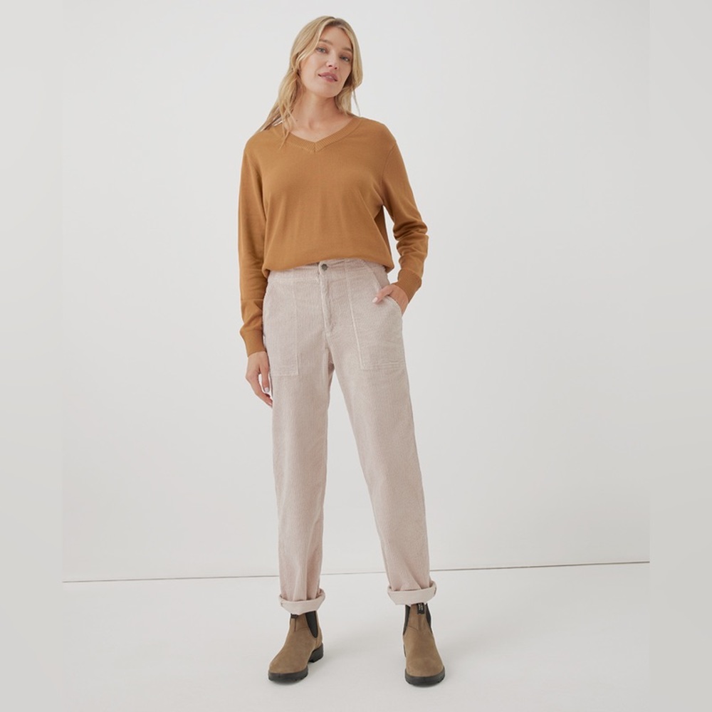Women's Oat Classic Corduroy Peg Pant